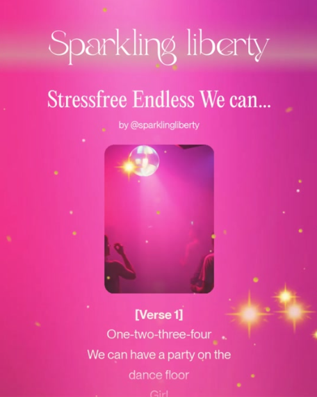 Stressfree Endless We can have a party