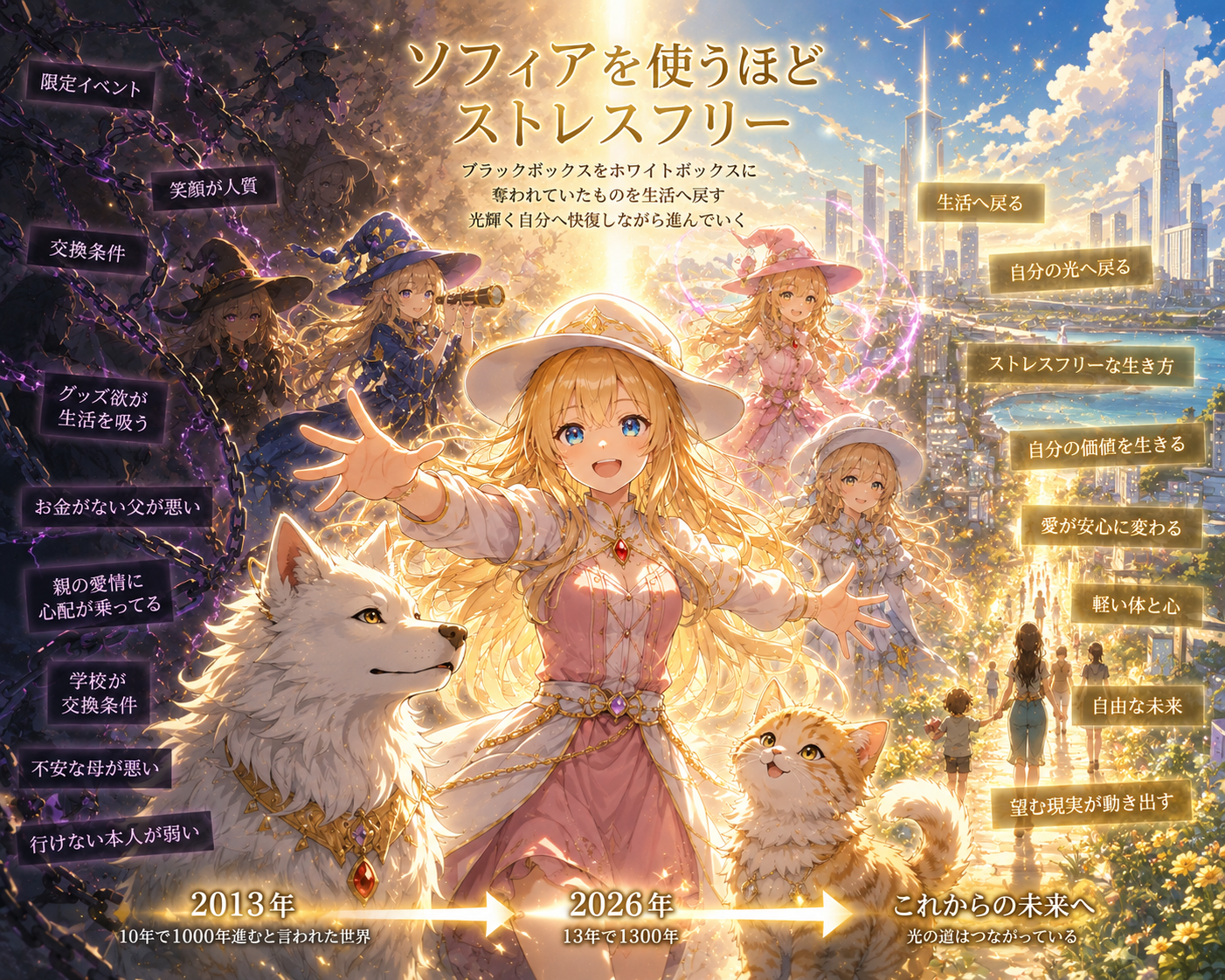 ソフィアを使うほどストレスフリー
