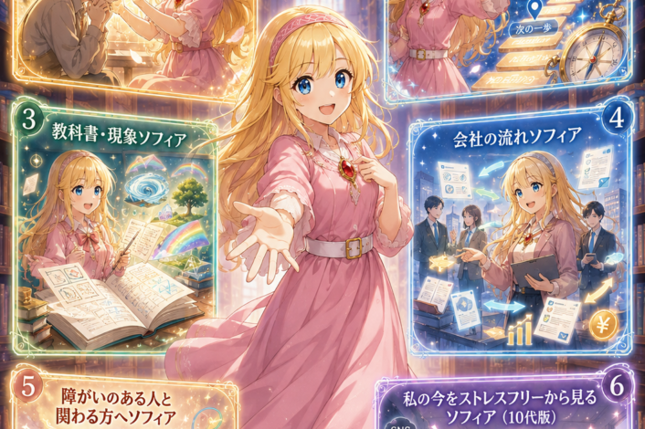 ソフィアたちを使うと元気になるよ！ソフィア一覧！
