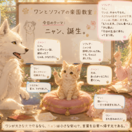 ニャン、誕生。