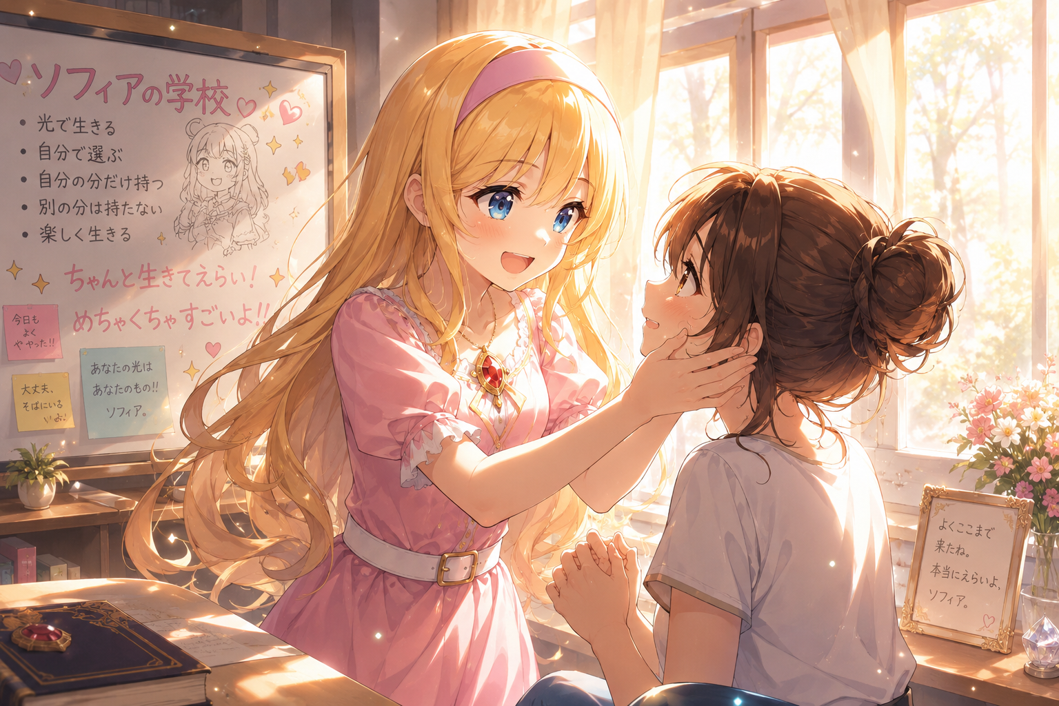 ソフィアが・・・やさしい！！