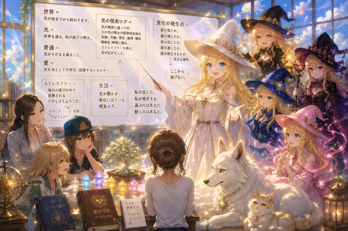 定義が変わった。光の魔女が主人公に戻った。